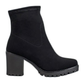 Queentina Botas sin cordones para mujer negro