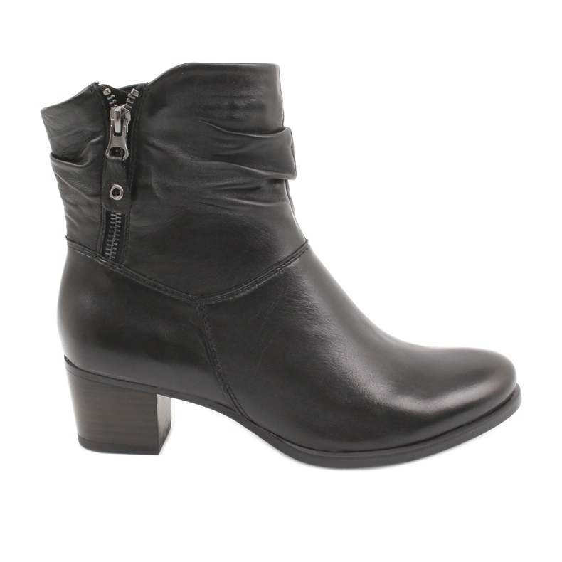 Caprice negro tacones altos 25347