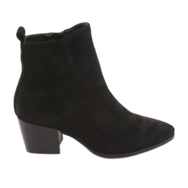 Botas de gamuza Filippo 922 negras negro