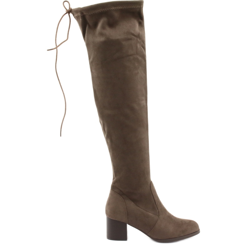 M.Daszyński Botas de gamuza por encima de la rodilla marrón M.Daszyński Botas de gamuza por encima de la rodilla marrón