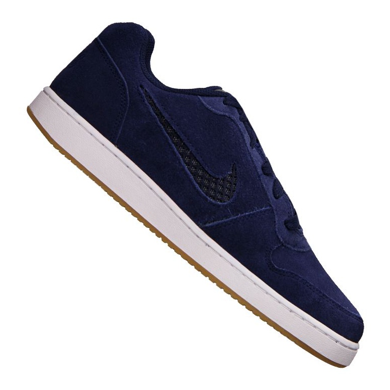 Zapatillas Nike Ebernon Low Prem M AQ1774-400 azul marino