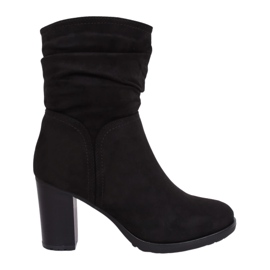 Negro 4581 Tacones negros