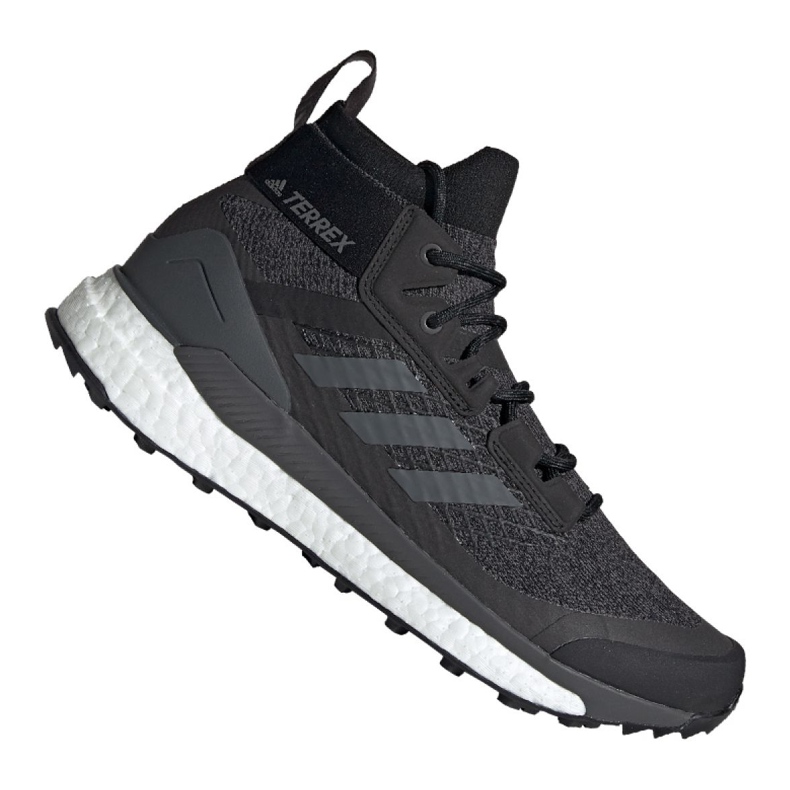 Zapatillas de trekking adidas Terrex Free Hiker M D97203 negro gris