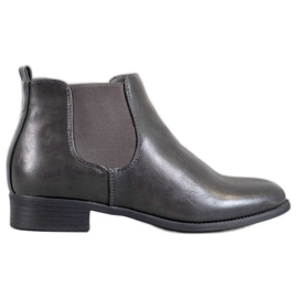 Anesia Paris Botines Chelsea grises