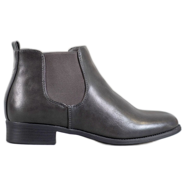 Anesia Paris Botines Chelsea grises