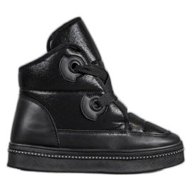 Weide Botas de nieve negras negro