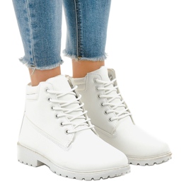 Botas de montaña blancas sin aislamiento W-3033 blanco