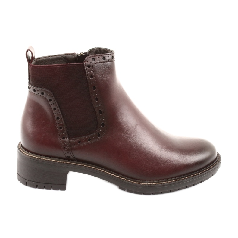 Botines Jodhpur boots Filippo 957 burdeos marrón