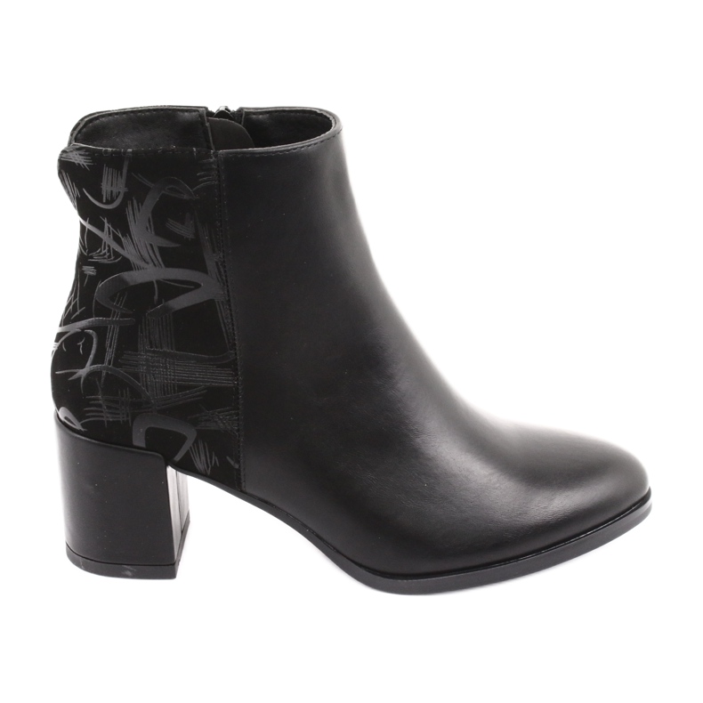 Botas con estilo en el poste negro Sergio Leone 521