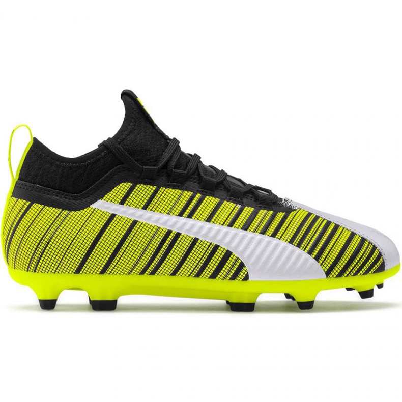 Botas de fútbol Puma One 5.3 Fg Ag Jr 105657 03 amarillo amarillo Botas de fútbol Puma One 5.3 Fg Ag Jr 105657 03 amarillo amarillo