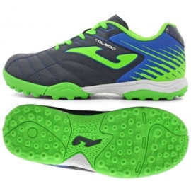 Botas de fútbol Joma Toledo Jr 903 Tf TOLJW.903.TF azul marino azul marino
