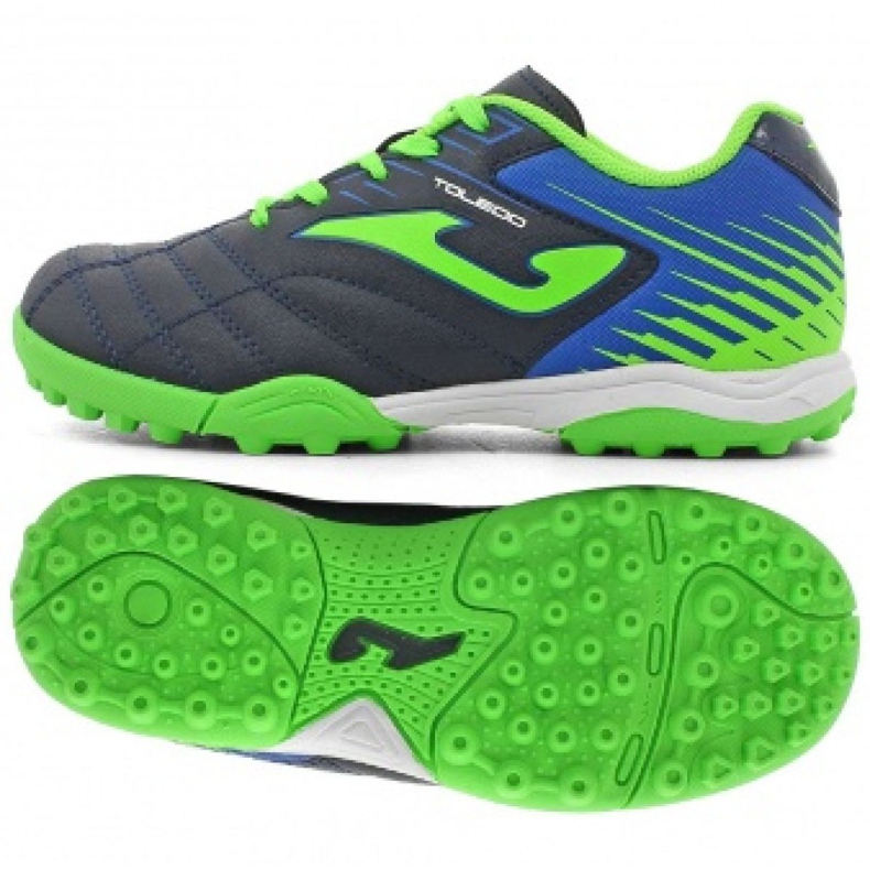 Botas de fútbol Joma Toledo Jr 903 Tf TOLJW.903.TF azul marino azul marino