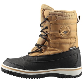 Zapatos de invierno 4F Jr HJZ19-JOBMA001 71S beige negro