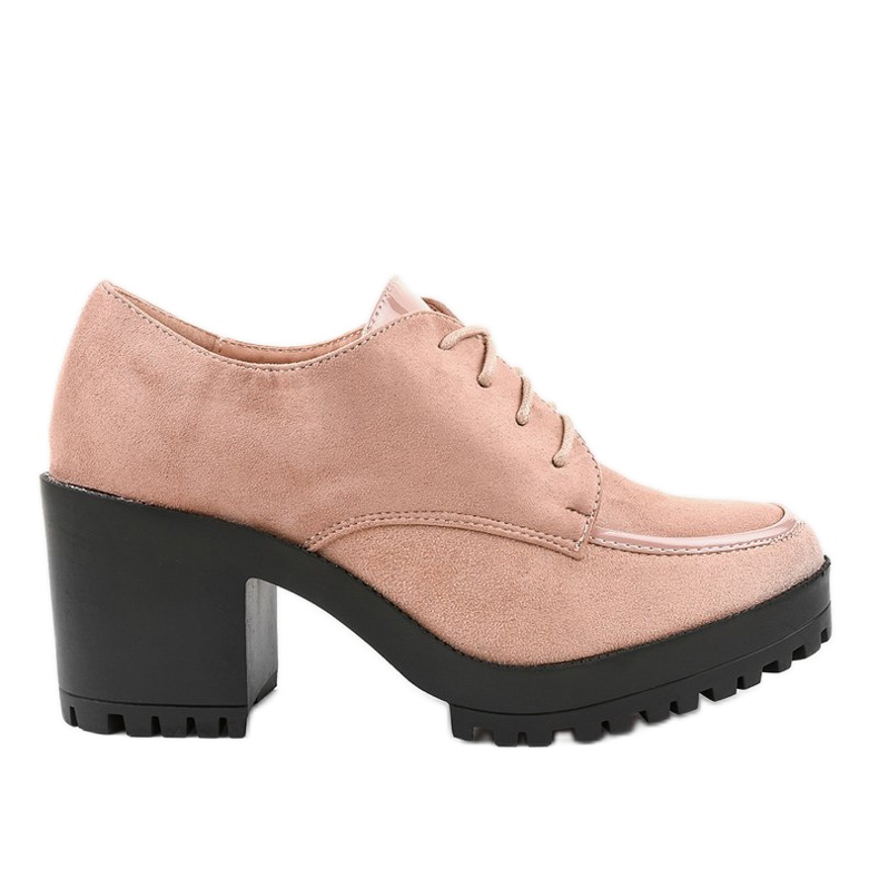 Botas rosas en el poste masivo HQ651 rosado Botas rosas en el poste masivo HQ651 rosado