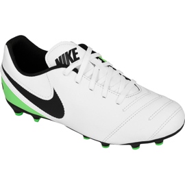 Zapatillas de fútbol Nike Tiempo Rio Iii Fg Jr 819195-103 multicolor blanco