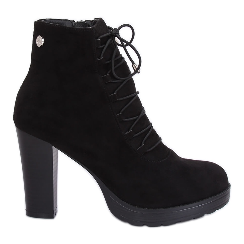 Black BK3235 Botas negras con plataforma negro Black BK3235 Botas negras con plataforma negro