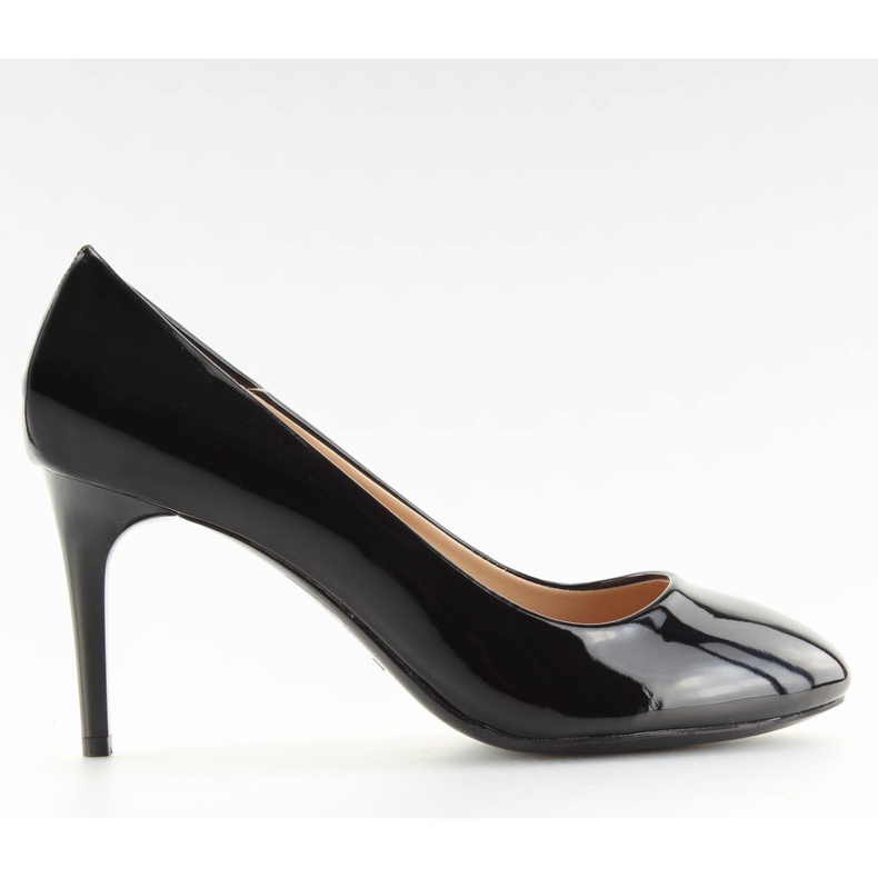 Zapatos negros de charol negro L7073 Black II