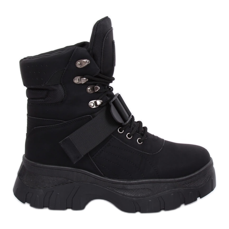 Negro HE117P Zapatos negros