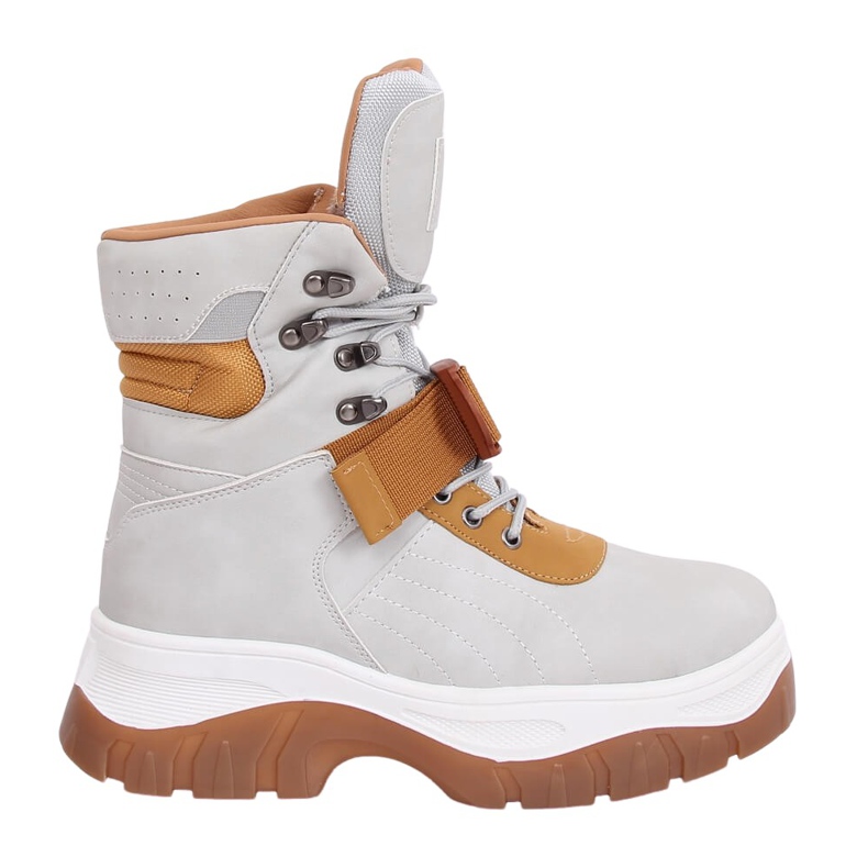 Gris HE117P Zapatos grises