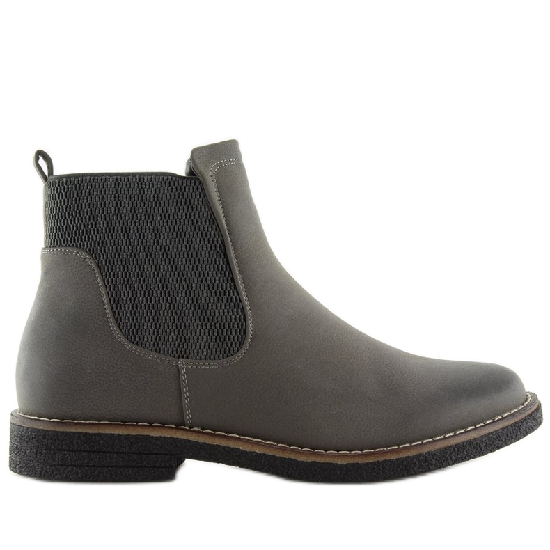Botines Chelsea grises para mujer 6768-PA Gris