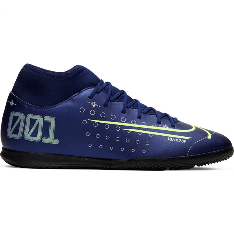 Zapatos de interior Nike Mercurial Superfly 7 Club Mds Ic M BQ5462-401 azul marino azul