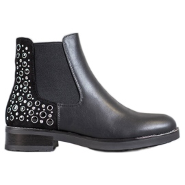 Filippo Botas de mujer negras negro