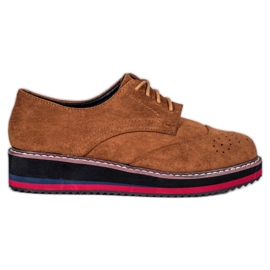 Vices Zapatos camel marrón