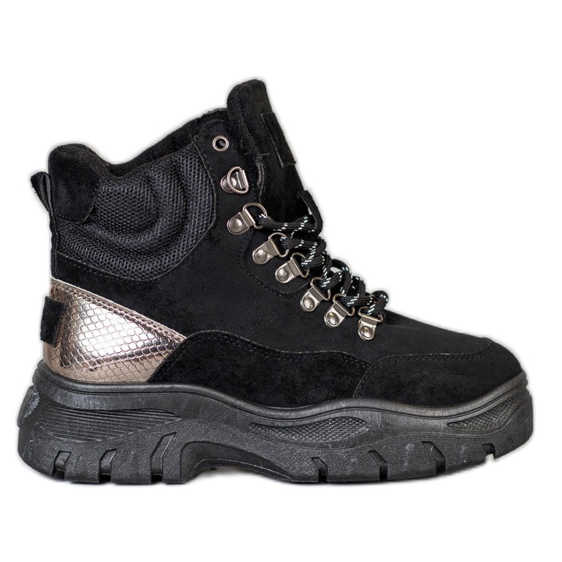 Botas VICES con cordones negro