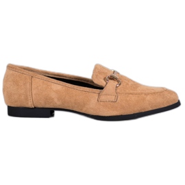 Mocasines VICES de ante marrón