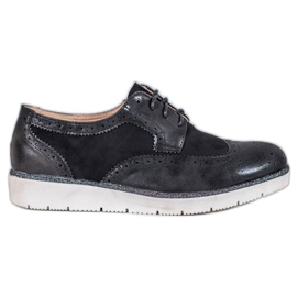 Zapatos de ante VICES negro