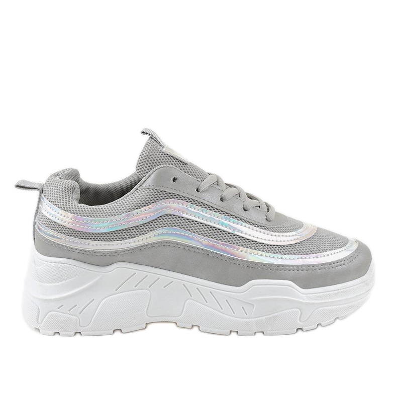Zapatilla deportiva gris mujer AA8