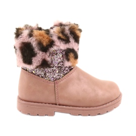 American Club Impresión de leopardo Pink Leopard Girls in Leopard GC45 rosado