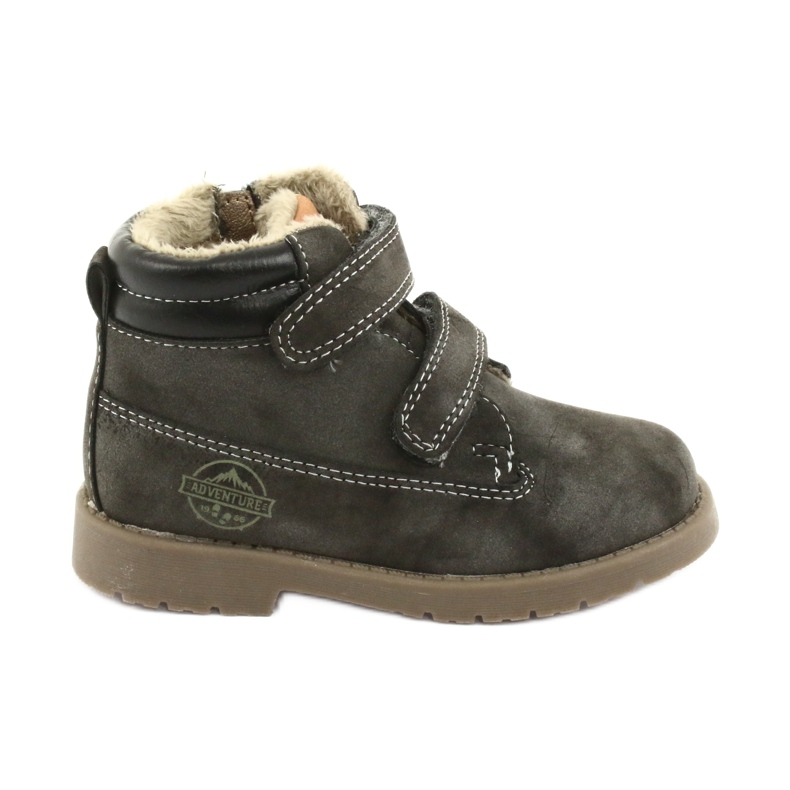 Botas Timberki con Velcro American Club GC43 gris