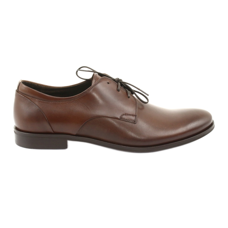 Pilpol Masculino de cuero Formal 1609 marrón