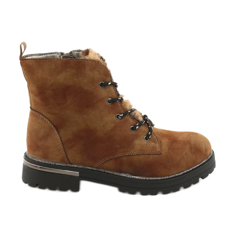 American Club Botas de niñas GC33 BOOTS BROwn marrón marrón
