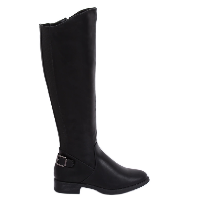 Botas negras, botas negras B-321 Black negro