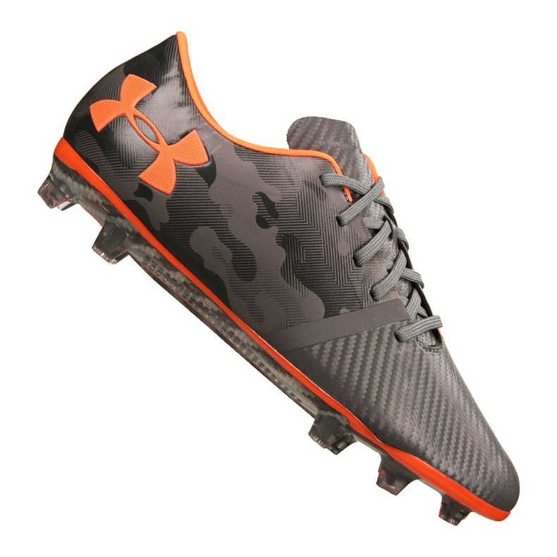 Botas de fútbol Under Armour Spotlight Fg M 3021747-101 gris gris