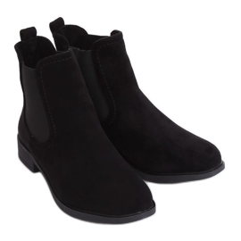 Botas negras Jodhpur B-6856 Negra negro