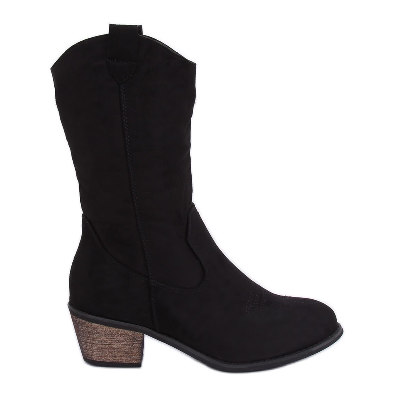 Negro CM-9M1-1 Botas camperas negras Negro CM-9M1-1 Botas camperas negras