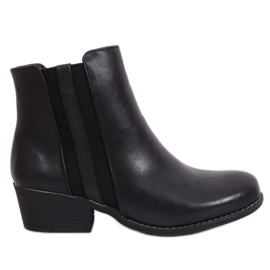 Botas negras Jodhpur, negras 6391 Black negro