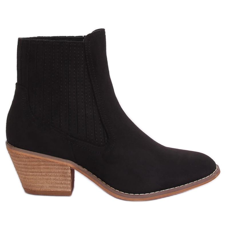 MW-8M8-1 Botas vaqueras negras negro MW-8M8-1 Botas vaqueras negras negro