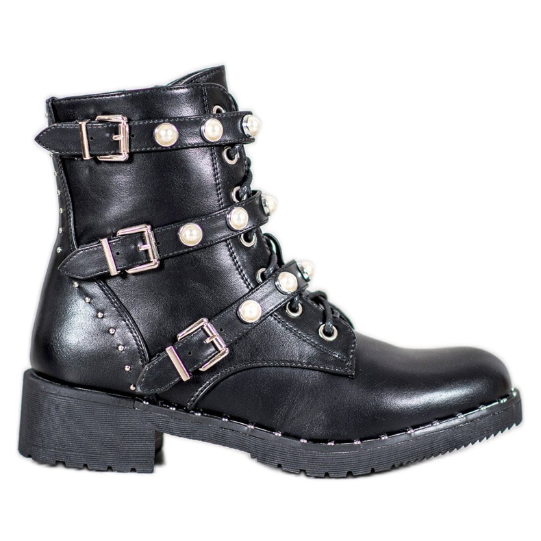 Seastar Trabajadores con perlas negro Seastar Trabajadores con perlas negro