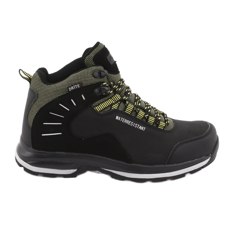 Trekking negro MtTrek 011 atado verde