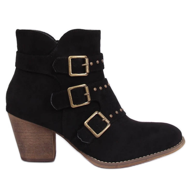 Botas de vaquero negras L88-162 Negro