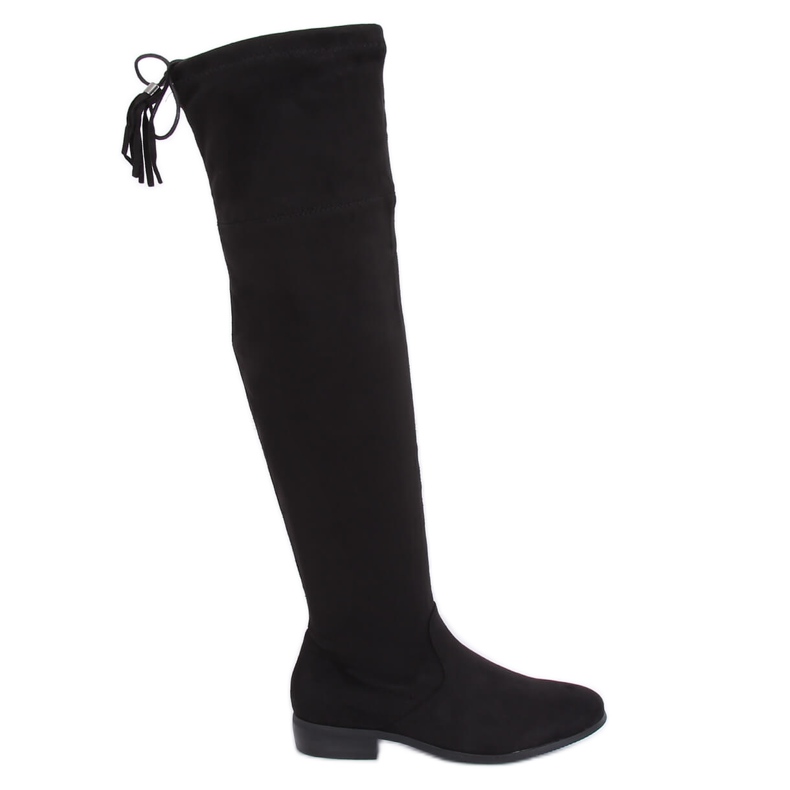 Botas negras por encima de la rodilla 13X993-95 Black negro