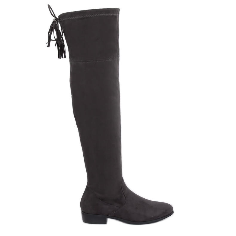 Botas planas grises 13X993-95 Dark Grey