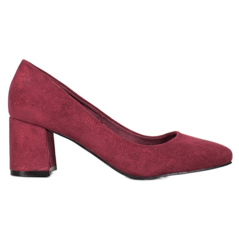 Vinceza Zapatos de tacón burdeos rojo