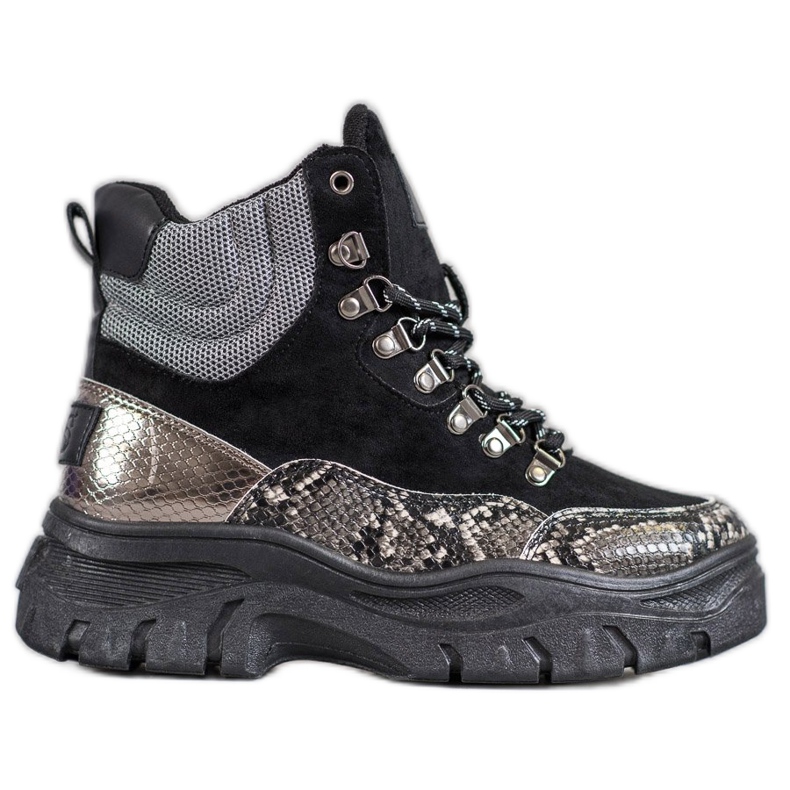 Botas VICES con cordones negro Botas VICES con cordones negro