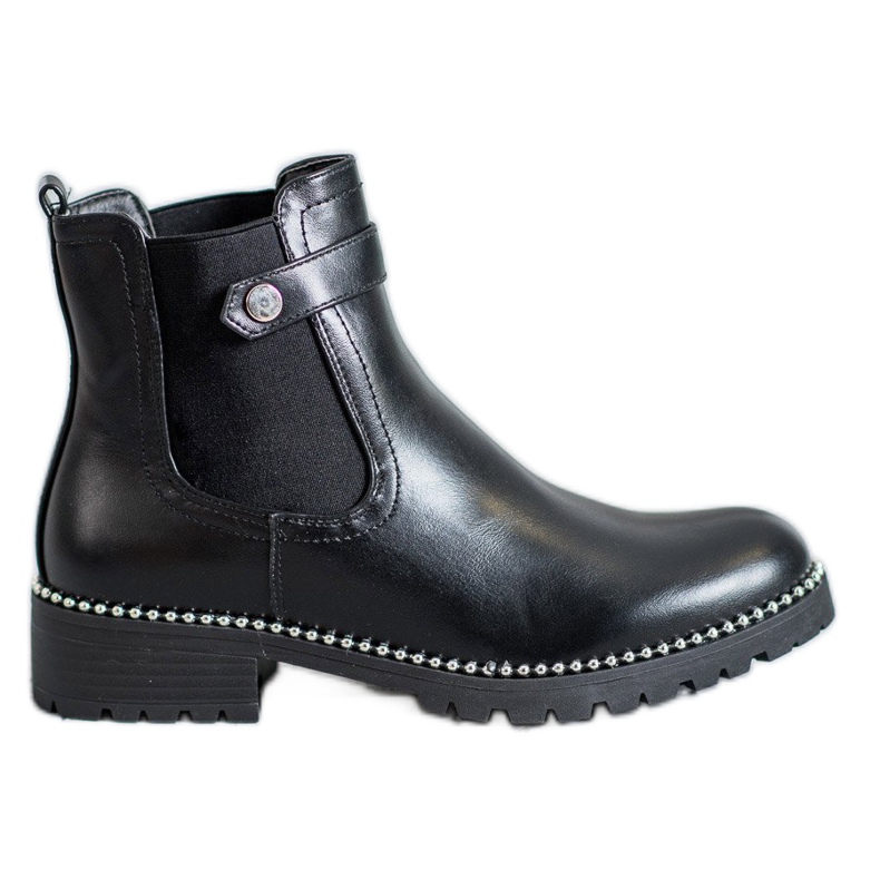 Seastar Botines chelsea negros