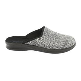 Zapatos befado hombre pu 548M023 negro gris
